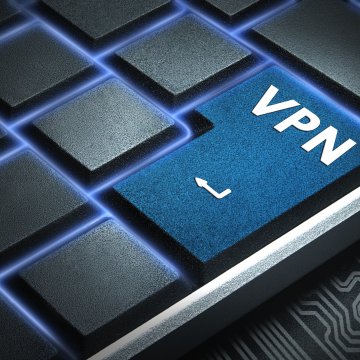 privatevpn review vpn services computer keyboard black blue vpn key